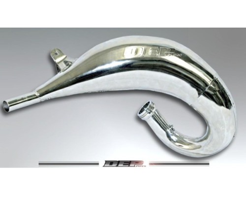 DEP PIPES НІКЕЛЬОВАНИЙ ДИФУЗОР/КАМЕРА/РЕЗОНАНСНА ТРУБА (FRONT EXHAUST PIPE NICKEL): KAWASAKI KX125 '04-'19