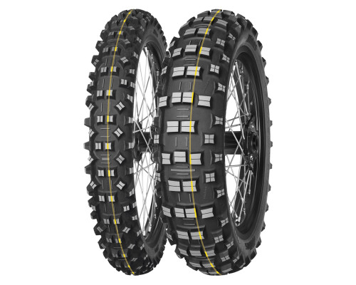 Шина mitas 120/90-18 terra force-ef super 65r tt (жовта смуга) зад dot 19-20/2023 (26405)