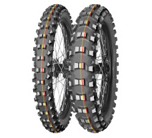 ШИНА MITAS 120/80-19 TERRA FORCE-MX SM 63M (ЧЕРВОНО-ЖОВТА СМУГА) TT ЗАДНЯ DOT 2025 (DOT:JODP) (460079) (ЗАМІНА:70000155)