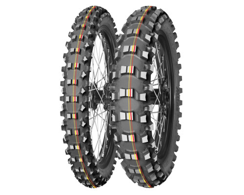MITAS ШИНА 90/100-14 TERRA FORCE-MX SM 49M (CZERWONO-???ЗАДНІPASEK) TT ЗАДНІ DOT 2025 (DOT:XPDP/XSDP) (460050) (ZAMIENNIK:70000173)