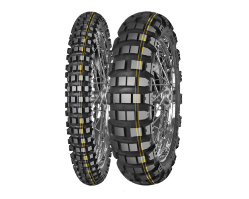 Шина mitas 140/80b17 enduro trail xt+ dakar (подвійна жовта смуга) 69t m+s зад dot 02-11/2024 (460113) (заміна:70000492)