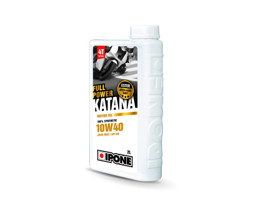 Ipone full power katana 10w40 моторна олива 100 PROCENT синтетична 2л (ester, ma2) (akc) (8)