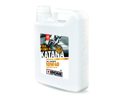 Ipone full power katana 10w40 моторна масла 100 PROCENT синтетичне 4l (ester ma2) (akc) (6)