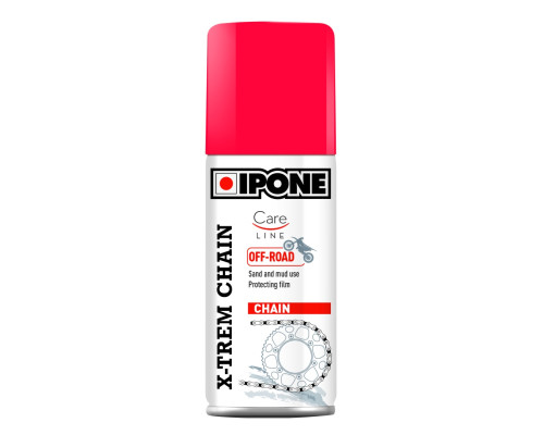 Ipone spray chain 100ml x-trem off road chain lubricant (careline) (akc) (12)