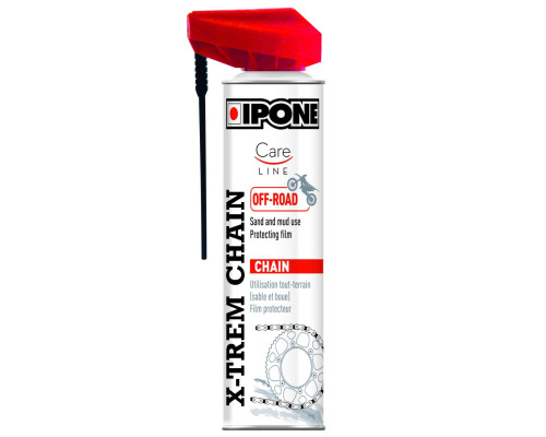 Ipone spray chain 750ml x-trem off road chain lubricant (careline) (akc) (12)