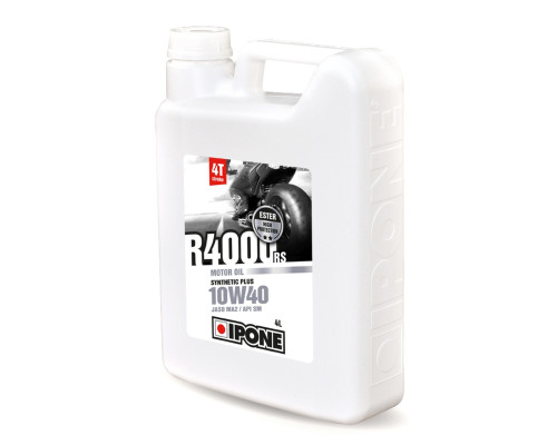 Ipone r4000 rs 10w40 напівсинтетична моторна мастила 4l (ester, ma2) (akc) (6)