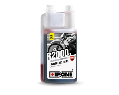 Ipone r2000rr (r2000rs) дозатор масла синтетичне плюс 2т (полуниця) 1л (akc) (15)