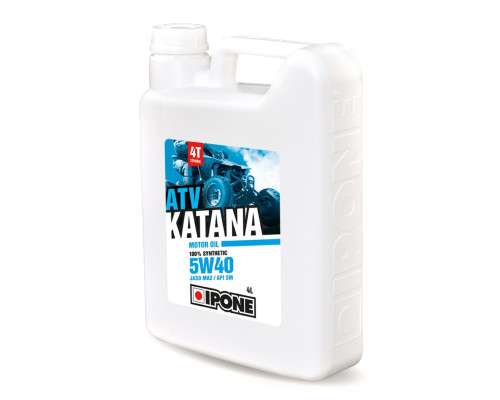 Ipone katana atv 5w40 моторна масла 100 PROCENT синтетичне 4l (ester, ma2) (akc) (6)