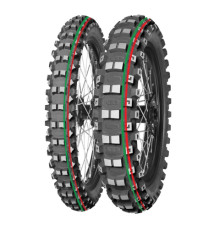 MITAS ШИНА 70/100-19 TERRA FORCE-MX MH MEDIUM/HARD 42M (ЧЕРВОНИЙ/ZIELONY PASEK) TT ПЕРЕДНІ DOT 2024 (DOT:CCDC/CTDC) (460068) (ZAMIENNIK:70000121)