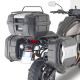 Kappa, Стелаж Бічні футляри Monokey, для Harley-Davidson Pan America 1250 (21), підходить для Kufry Retro-Fit K-Venture Alu та K'Mission Alu, Чорний