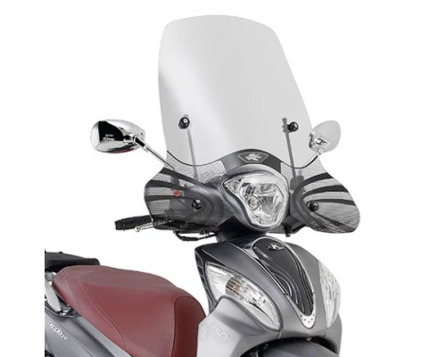 Лобове скло kappa kymco people one 125/150 '13-20, 46 x 68 см прозоре