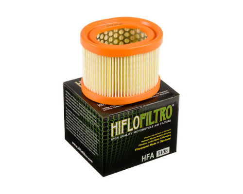 Hiflo, Filtr Powietrza, SYM 125 Combiz, OEM 17211-HKA-000, 2011-2015, Чорний