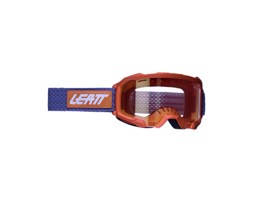 Велосипедні Окуляри LEATT VELOCIЗАДНІ4.0 MTB IRIZ GOGGLE RUST BRONZE UC 68% - КОЛІР ІРЖА/ТЕМНО-СИНІЙ ДЗЕРКАЛЬНИЙ КОРИЧНЕВИЙ