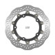 Ng передній гальмівний диск kawasaki z 650 '17-'22, z 900 '16-'20 (300x142.2x5.0mm) (5x10.5mm) floating wave (aluminum center) - замінює ng1623x