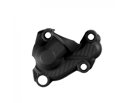 Кришка водяного насоса polisport ktm sx-f xc-f 250/350`17-22, sx-f,xc-f 450`16-22, exc-f xcf-w 450/500`17-22, husqvarna fe, fx 250/350`17-22 fc 450`16-22, fe,fx 450/500`17-22, gas gas mc-f 250`21-22, ec-f 250/350`21-22 колір чорний