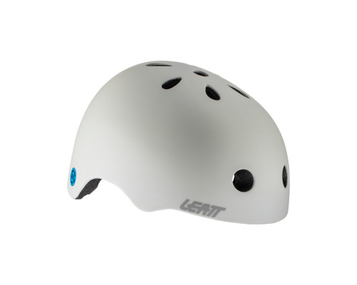 ВЕЛОСИПЕДНИЙ ШОЛОМ LEATT MTB URBAN 1.0 V22 СТАЛЕВИЙ КОЛІР БІЛИЙ РОЗМІР M/L (55-59 см)