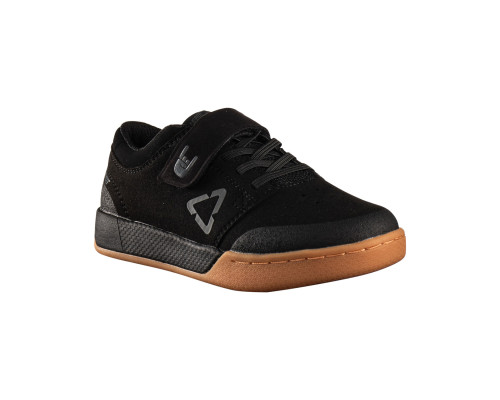 ДИТЯЧЕ ВЕЛОТУФІ LEATT 2.0 FLAT (ПЛАТФОРМА) JUNIOR ЧОРНИЙ КОЛІР ЧОРНИЙ РОЗМІР 32 / 19,5 СМ