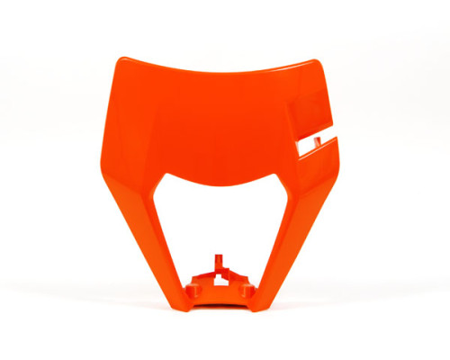 Кришка передньої фари racetech (rtech) ktm exc/excf 17-19 колір помаранчевий (дизайн oem) (kt04096127) (kt04096127)