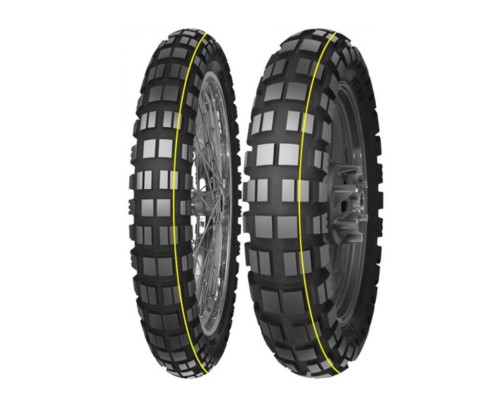 Шина mitas 140/80b17 e-10 69t tl dakar (жовта смуга) задня крапка 15-16/2023 (24424) знята (заміна:70001209)