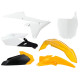 Racetech (rtech) пластиковий набір YAMAHA yzf 250 (14-18) yzf 450 (14-17) колір білий чорний жовтий лімітована серія (з табличкою) (ya318e101) - а