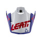Leatt GPX 3.5 V20.2 Візор для шолома, запасні частини, розмір XS/S, білий/синій/червоний