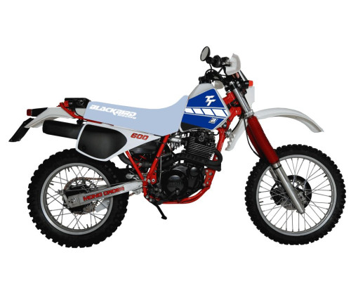 Набір наклейок blackbird YAMAHA tt 350 '83-'92 dream 2 колір синій білий