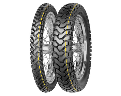 Шина mitas 110/80-19 e-07 59t tl dakar (жовта смуга) передня точка 11/2023 (24445) відкликано (заміна:70001001)