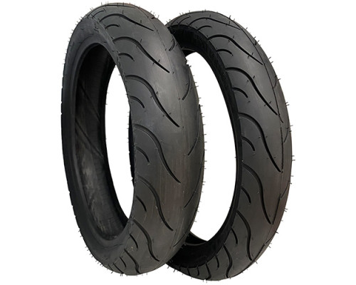 Шина WAYCOM (WAYGOM) 100/80-17 TORNADO ROAD 52H передня DOT 07/2023