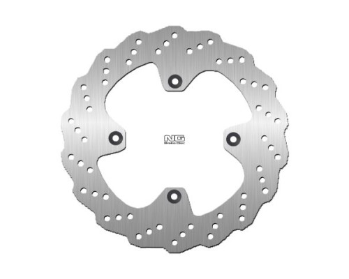Передній гальмівний диск suzuki dr 650 '90-'93, dr 750 '88-'90 (280x121x4mm) (4x10,5mm) хвиля