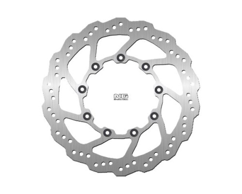 Диск гальмівний передній kawasaki kle 500 '91-'03 (300x130x5mm) (9x10.5mm) хвиля