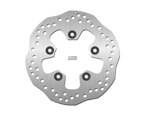 Ng гальмівний диск задній kymco quad 250/300 '04-13 (220x88x4mm) (5x10.5mm) хвиля