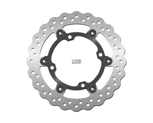 Диск передній гальмівний kawasaki kxf 250/450 '03-'14 (250x109x3mm) (4x9.5mm) хвиля плаваюча