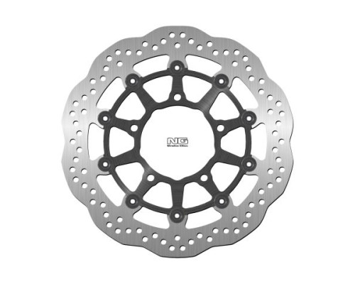 Ng передній гальмівний диск suzuki gsr 600 / gsxr 600 '06-'07, 750 '06, 1000 '05-'08, vzr 1800 '06-'13, vlz 1800 '17 (310x100x5.0mm) (5x10.5mm) хвиля плаваюча