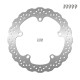 Ng передній гальмівний диск bmw f 800 / r850,1100,1150 / k 1200 / 1300 / 1600 (320x181x4.8mm) (5x14.0mm) хвиля