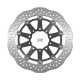 Ng передній гальмівний диск kawasaki er6 f/n, zx 10r 04-15, zx6r 05-16, kle 650 versys 07-15, z 750 (300x80x5mm) (5x10,mm) хвиля плаваюча (алюмін. центр,чорний)
