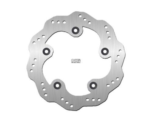 Ng гальмівний диск задній kymco xciting 250/300/500 '04-13 (240x125.5x5mm) (5x10.5mm) хвиля