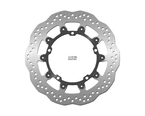 Ng передній гальмівний диск triumph speed triple 1050 '08-'17, sprint 1050 '10-'14 (320x150x5mm) (5x10.5mm) wave floating