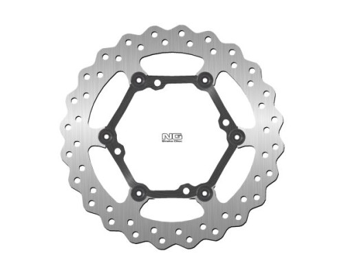 Ng передній гальмівний диск sherco rally/scf/se 125/250/300/450 '12-19 (270x120x3mm) (4x10.5mm) хвиля плаваюча
