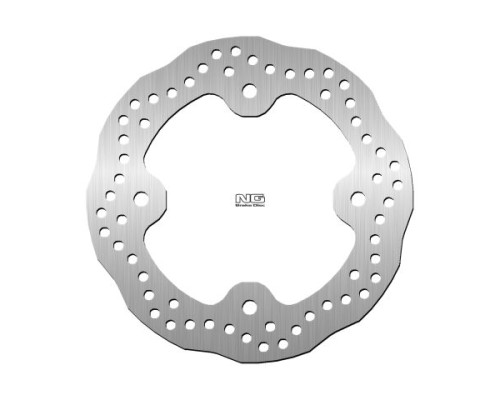 Ng передній гальмівний диск polaris rzr 570 '12-13, inc 800 '08-14 (235x123x4.8mm) (4x11.5mm) хвиля