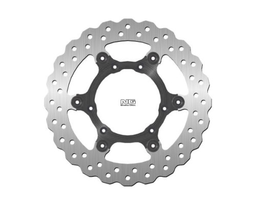 Нг передній гальмівний диск honda crf 250/300/450/500 '15-21 (260x101x3mm) (6x6.5mm) хвиля плаваючий
