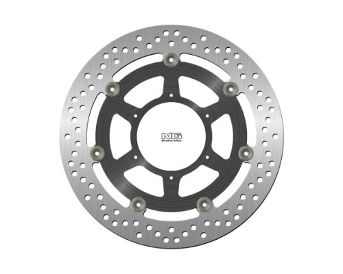 Диск передній гальмівний honda cbr250/300 '11-20, dn-01 700 '08-10 (296x94x4.5mm) (6x6.5mm) плаваючий (алюмін. центр)