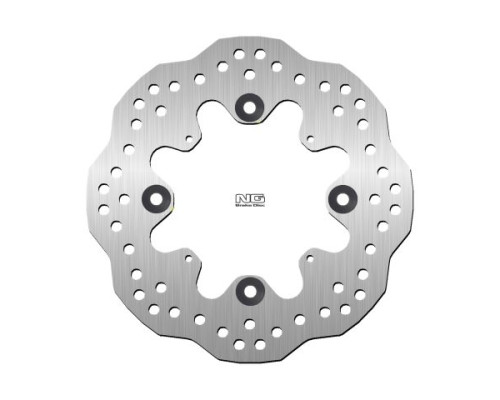 Нг задній гальмівний диск honda cbr250/300 '11-17, cbr600rr '09-18, vtr250 '09-17 (220x105x5mm) (4x10.5mm) хвиля