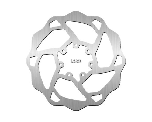 Ng передній гальмівний диск tm racing mx/smx 85 '19-20 (240x64.5x3mm) (7x6.5mm) хвиля