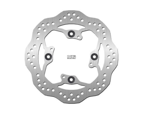 Ng задній гальмівний диск triumph bonneville 900/1200 '17-21, scrambler 1200 '19-21 (255x105x5.5mm) (4x10.5mm) хвиля