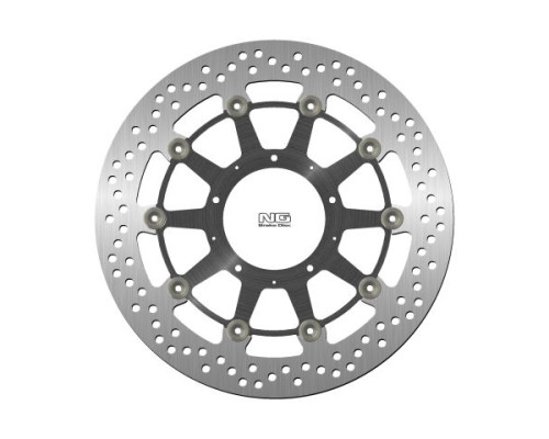 Диск передній гальмівний honda cbr1000rr '18-20 (320x94x4.5mm) (5x6.5mm) плаваючий (алюмін. центр)