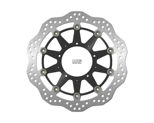 Ng передній гальмівний диск honda vfr800f/vfr800x '19-20 (310x94x4.5mm) (5x6.5mm) хвиля плаваюча (алюмін. центр)