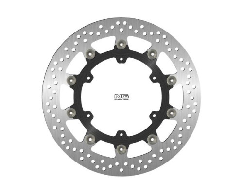 Передній гальмівний диск ktm 1090 adventure '13-'17, 1190adv/1090adv '13-'17, 1290 super adv '17-'21,+adv 790 '18-'20, 890 adv. '21 (320x137x5 мм) (6x6,5 мм) плаваючий (алюмінієвий центр)