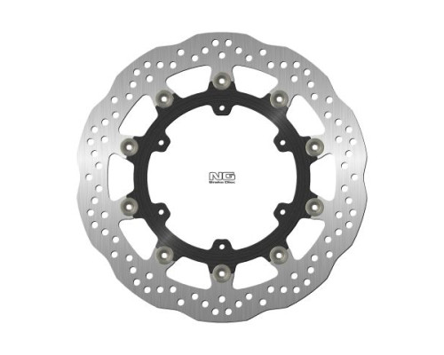 Передній гальмівний диск ktm 1090 adventure '13-'17, 1190adv/1090adv '13-'17, 1290 super adv '17-'21,+adv 790 '18-'20, 890 adv. '21 (320x137x5 мм) (6x6,5 мм) хвиля плаваюча (алюмінієвий центр)