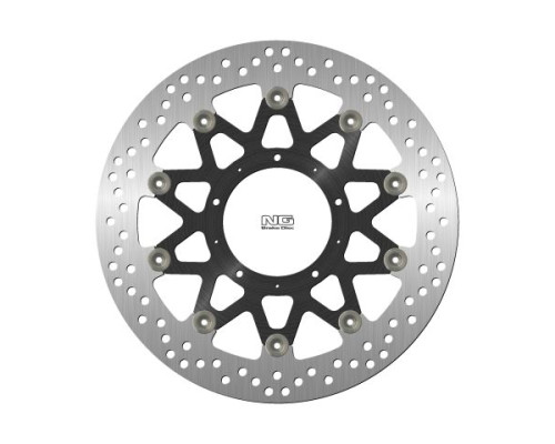 Диск передній гальмівний honda cb1000r '18-21 (310x94x4.5mm) (5x6.5mm) плаваючий (алюмін. центр)