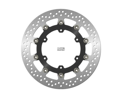 Диск передній гальмівний yamaha fjr1300 '05-21 (320x132x4.5mm) (6x8.5mm) плаваючий (алюмін. центр)